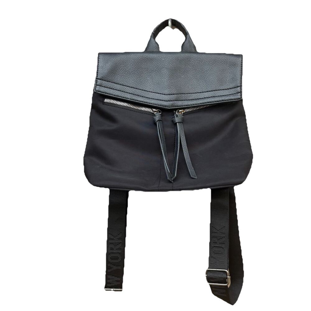 Botkier New York Mini Backpack - Trigger Black Faux Leather Handbag